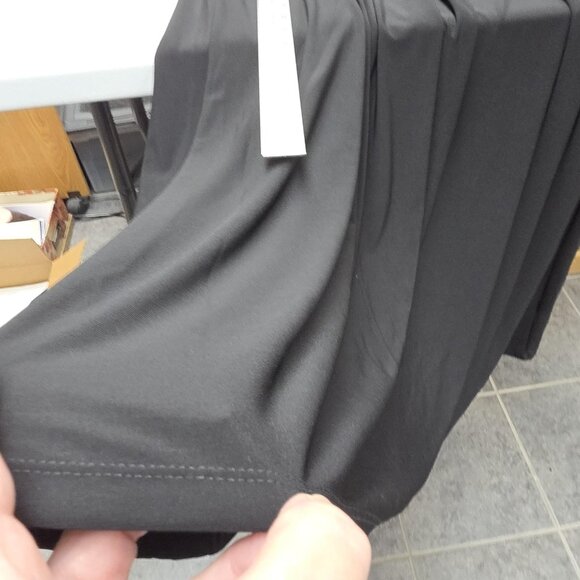 Attitudes by Renee Dress Womens 2X Gray V Neck Short Sleeve Swing Maxi Plus - Picture 10 of 10